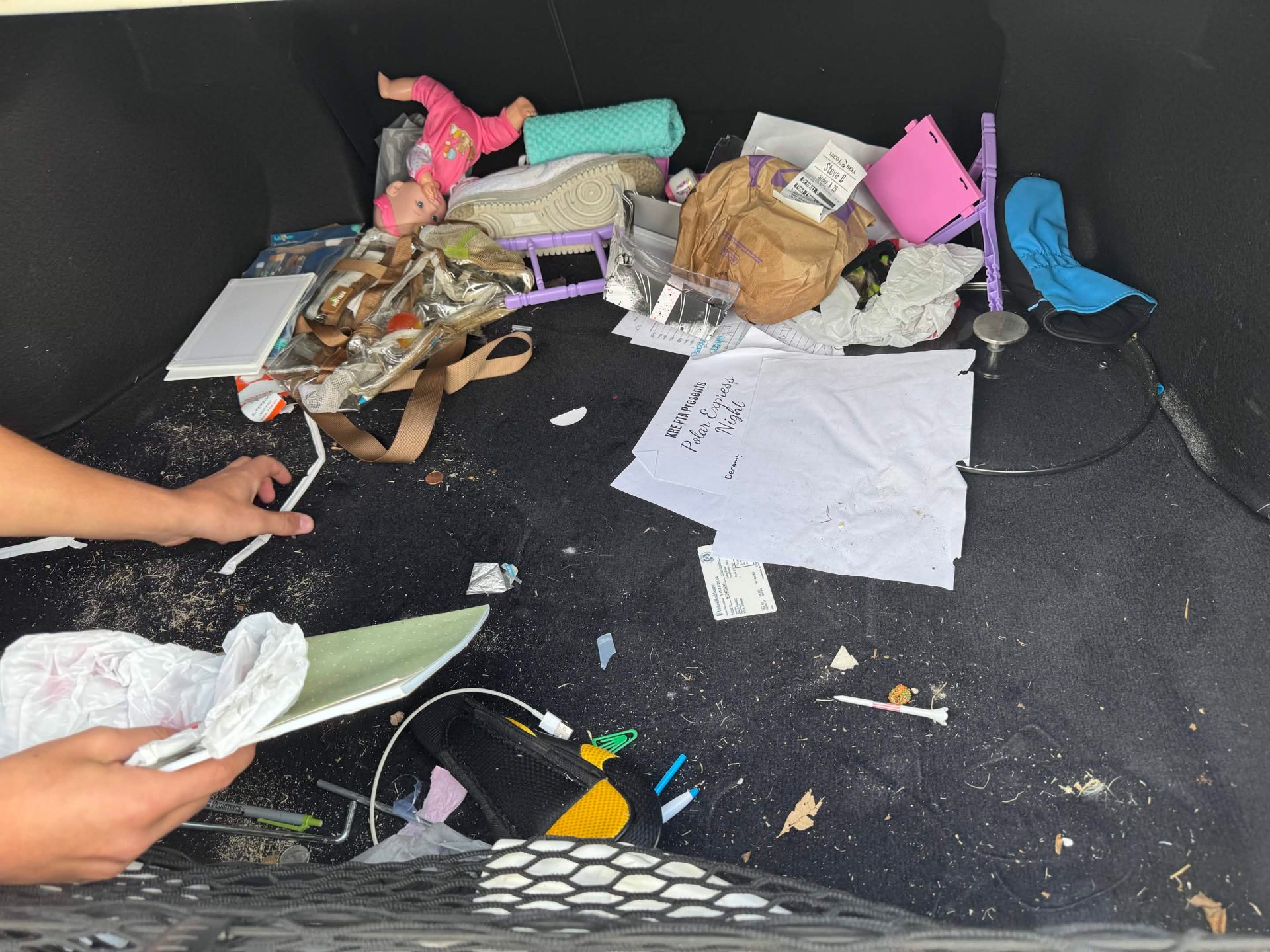 Before and after: Trunk Before Detail